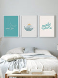 Transform your space with this sophisticated 3-piece canvas set featuring captivating marine life imagery. Each panel showcases meticulous artistry that captures the serene beauty of ocean environments.