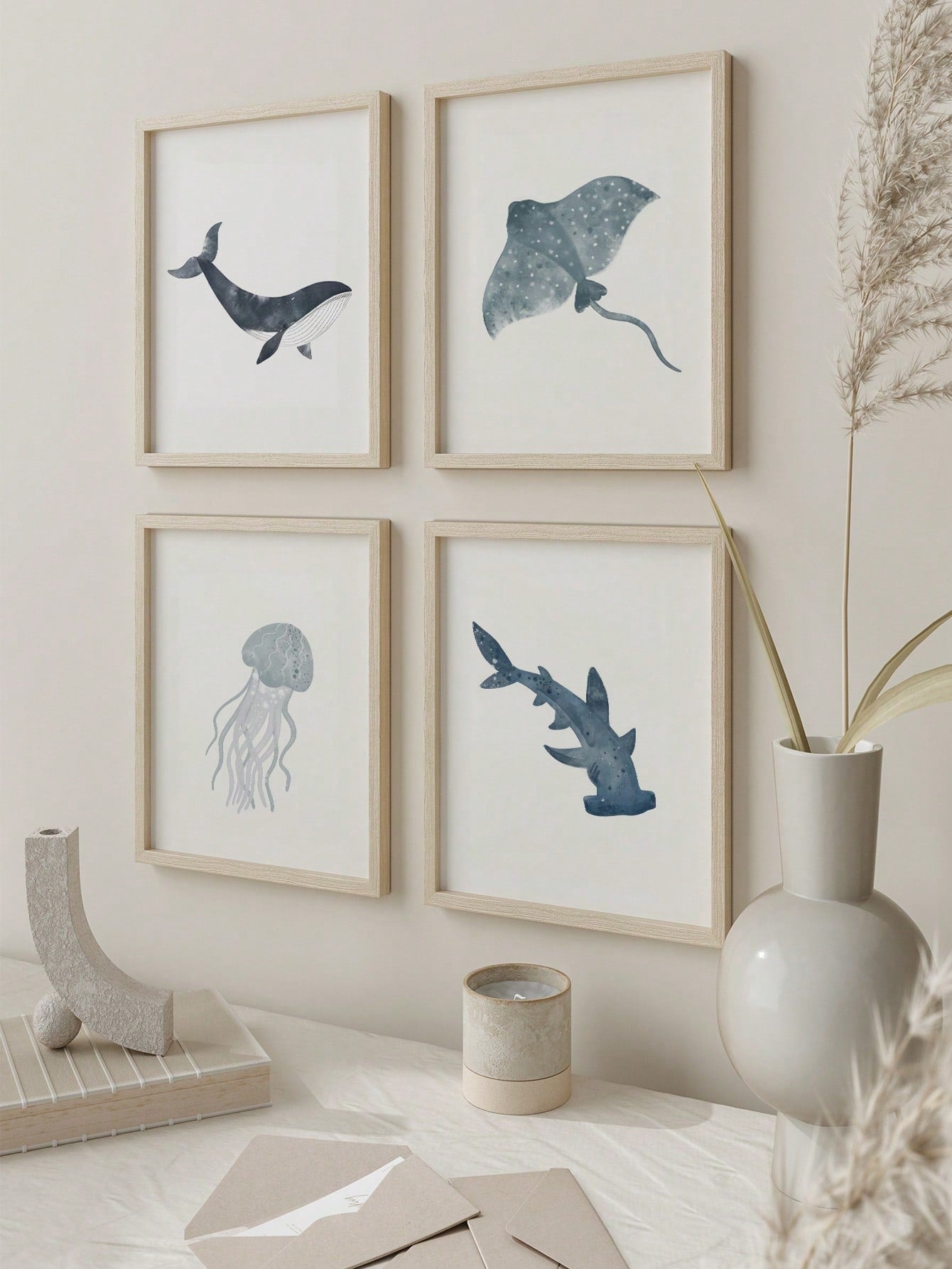 Enhance your child’s room or coastal-themed bedroom with the Ocean Wonders Canvas Wall Art Set. Featuring vivid nautical motifs, this set brings marine charm and a soothing seaside ambiance to any space. Expertly designed for durability and vibrant detail, the canvases offer an easy way to introduce ocean-inspired decor that complements various interior styles while creating a playful and inviting environment.