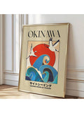 Elevate your space with this Okinawa Japanese Wall Art Print, showcasing the grace of Japanese cranes against a refined Ryukyu-inspired canvas backdrop. Expertly designed, this elegant piece blends traditional motifs with contemporary decor, making it an ideal addition to homes or dorm rooms. Its subtle yet striking imagery adds cultural depth and a calming aesthetic, perfect for gifting or personal enjoyment. Crafted with attention to detail, this artwork offers a sophisticated touch to any environment.