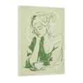 Introduce modern sophistication to your space with our Sage Green Modern Line Art Canvas Wall Art. Featuring a minimalist Coffee Time Illustration, this piece adds a touch of elegance to any living room, sofa backdrop, bedside, or home decor. Elevate your space with this unique and stylish artwork.