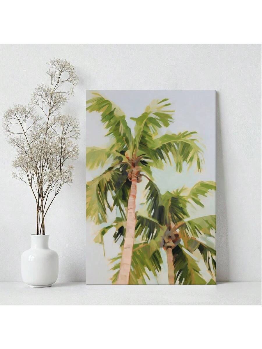 Elevate your interior with the Pastel Palm Tree Framed Canvas Print, expertly designed to bring a subtle tropical touch to your space. This abstract wall art features soft pastel hues that evoke a calming summer atmosphere, making it ideal for creating a relaxed yet sophisticated environment. Its high-quality framed canvas ensures durability and a polished finish, perfect for enhancing living rooms, bedrooms, or offices with contemporary coastal style.