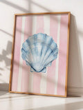 Bring coastal charm into your space with this stunning pastel pink shell print canvas art. Perfect for beach-themed bedrooms, living rooms, or any area craving a touch of seaside serenity, this versatile piece complements both modern and traditional décor. The soft, soothing color palette creates a calming atmosphere while the delicate shell motif adds visual interest and sophistication. Crafted on quality canvas, it's durable enough for any room in your home—from bedrooms and bathrooms to home offices and 