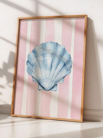 Bring coastal charm into your space with this stunning pastel pink shell print canvas art. Perfect for beach-themed bedrooms, living rooms, or any area craving a touch of seaside serenity, this versatile piece complements both modern and traditional décor. The soft, soothing color palette creates a calming atmosphere while the delicate shell motif adds visual interest and sophistication. Crafted on quality canvas, it's durable enough for any room in your home—from bedrooms and bathrooms to home offices and 