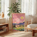 Transform your space with this stunning pastel pink starry night sky oil painting canvas print. Featuring a dreamy blend of soft hues and celestial imagery, this modern artwork brings warmth and wonder to any bedroom, dorm, or office. Crafted on premium canvas with waterproof properties, it's built to last and maintain its vibrant colors. The contemporary design complements both minimalist and eclectic interiors, making it an ideal statement piece or thoughtful gift for art enthusiasts. Ready to hang and in