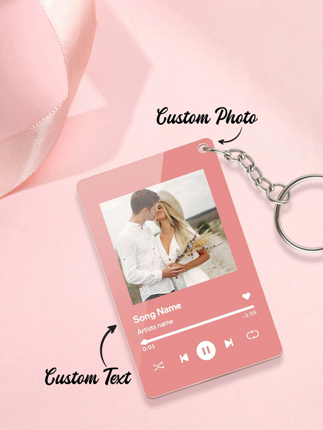 Explore the world with your memories by your side with our Personalized Acrylic Keychain. Our keychain allows you to capture and carry your special moments with you wherever you go. Made with high-quality acrylic, it is durable and long-lasting. A perfect gift for any occasion.