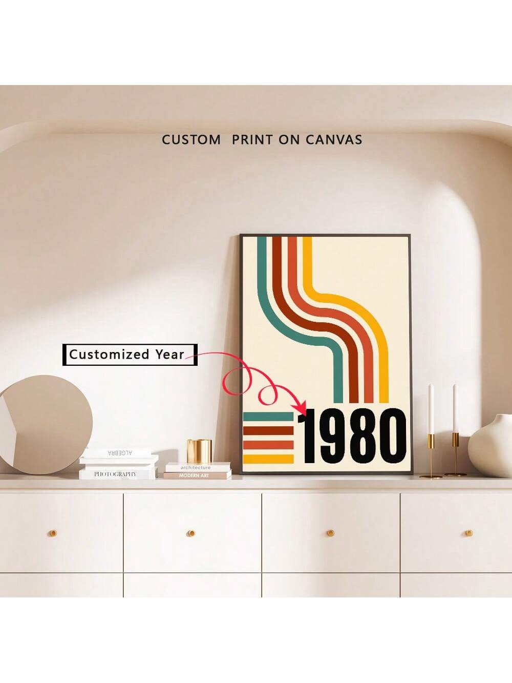 Elevate your room decor with our Personalized Custom Year Retro Poster. This minimalistic and unique wall art is the perfect addition to any space. Use it as a thoughtful gift idea with a special year, or as a stylish way to showcase your own memorable moments. Add a touch of nostalgia to your home with this one-of-a-kind poster.