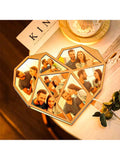 Introducing the perfect personalized gift for your loved ones - a Heart Shape Photo Night Light! This custom LED lamp is a unique and thoughtful present for her, couples, moms, dads, and friends, ideal for special occasions like anniversaries, birthdays, weddings, and holidays.
