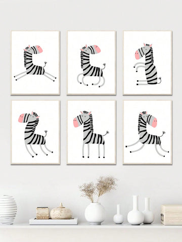 Transform your space into a modern wildlife sanctuary with our Playful Zebra Canvas Art. This stunning piece brings an element of fun to any room, while also adding a touch of sophistication. Made with high-quality materials, this canvas art is a must-have for any animal lover.
