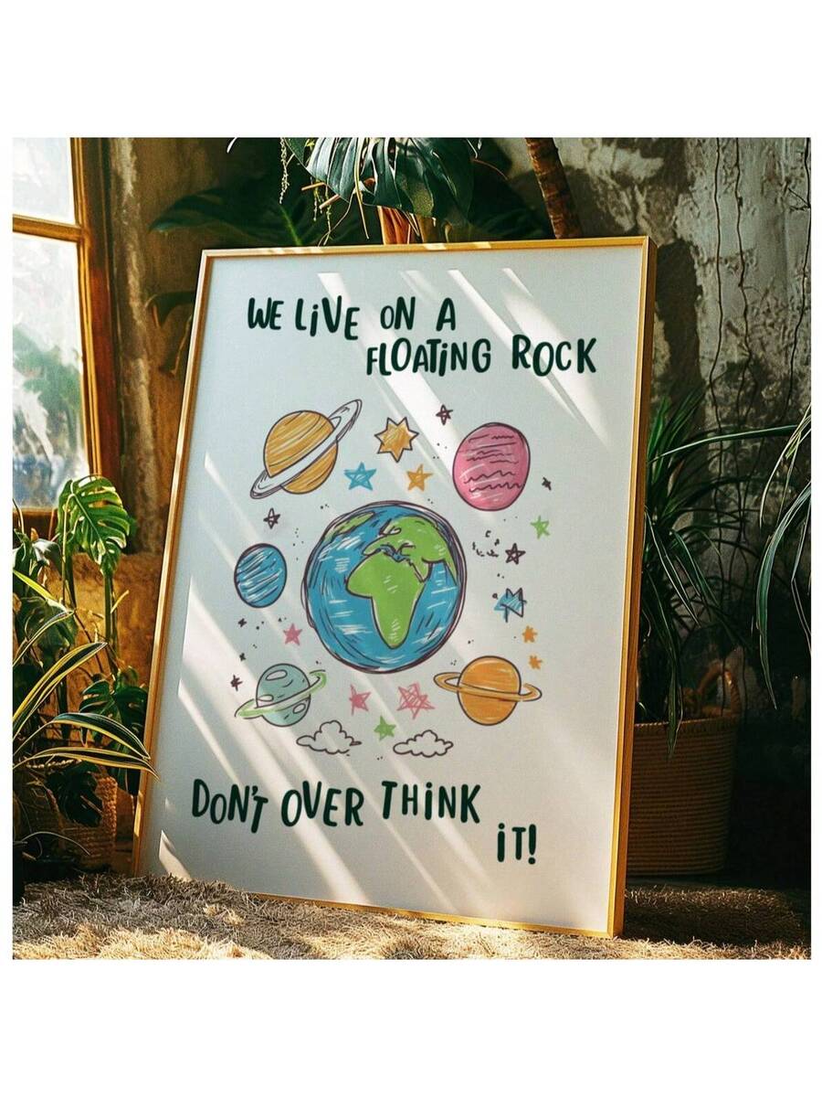 This premium canvas poster features the empowering quote "Don't Overthink" in a stylish girly pink design. Perfectly suited for dorm rooms, bedrooms, or any inspirational space, it adds a subtle yet impactful aesthetic boost. Crafted with high-quality materials, this wall art combines motivation and decor, encouraging a positive mindset every day while enhancing your space with a soft, feminine touch.