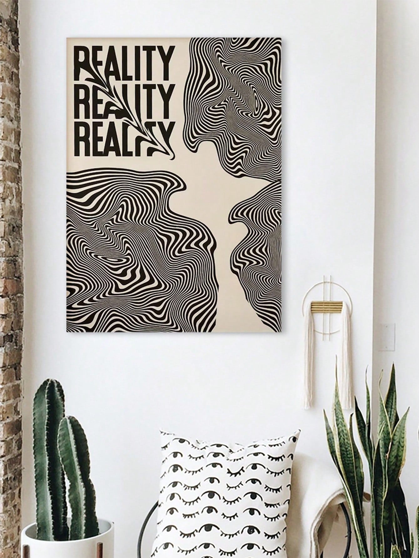 Enhance any space with our Psychedelic Canvas Art! With vibrant colors and unique line artwork, this wall decor is perfect for creative spaces, hotels, college student bedrooms, bathrooms, and clubs. It also makes a creative gift. This high-quality canvas comes unframed for customizable display options.