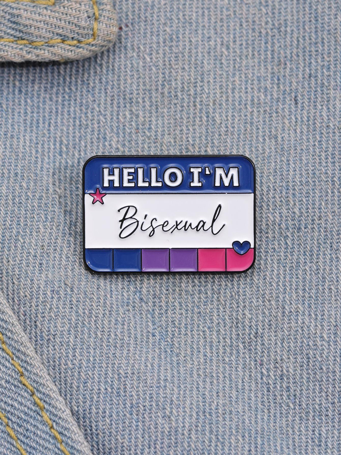 Show your support for the LGBT community with our Rainbow Pride fashion brooch. Made of high-quality zinc alloy, this brooch features a striking square design with the letters "LGBT" highlighted in a rainbow of colors. A stylish and meaningful addition to any outfit.