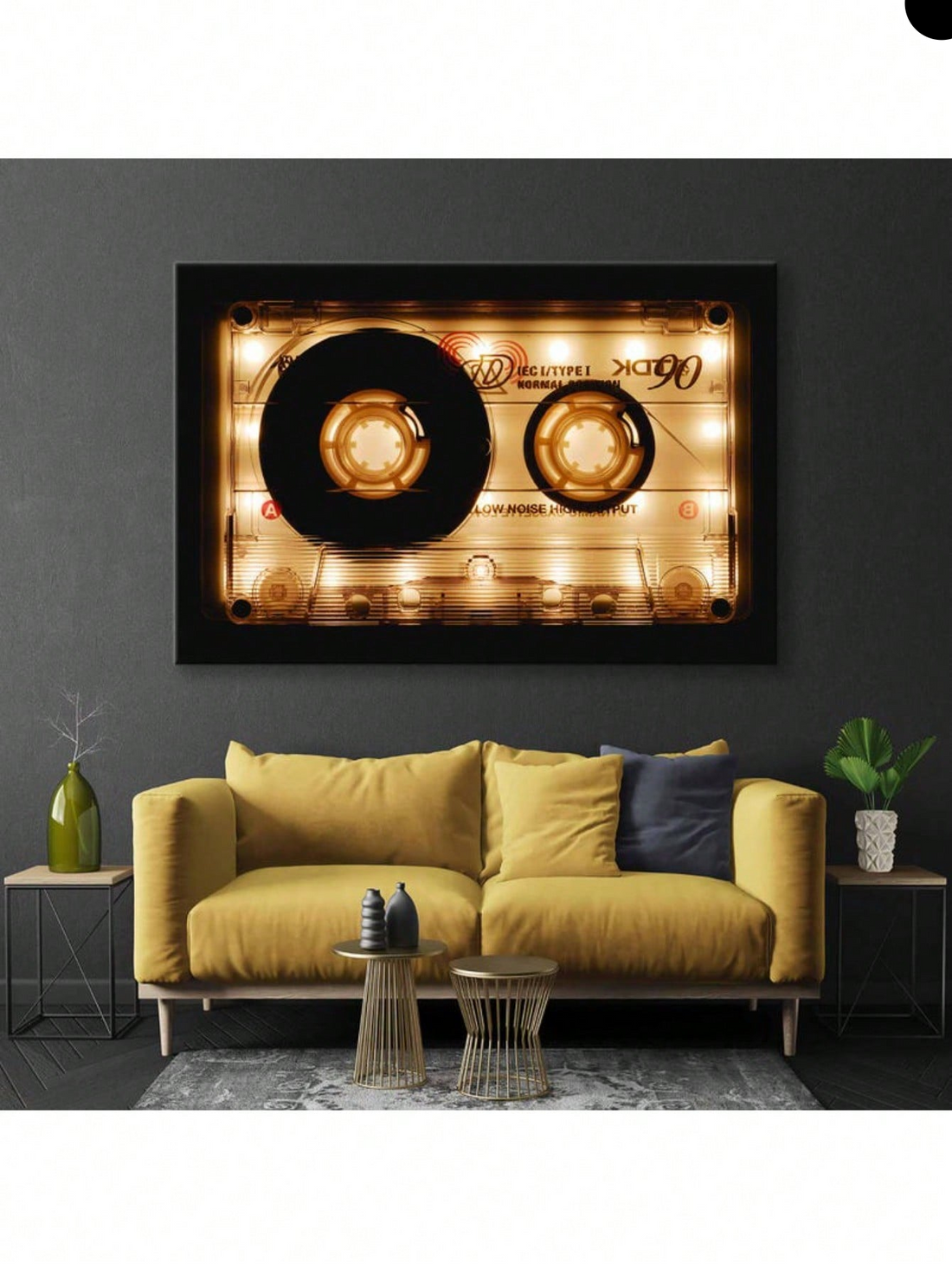 Celebrate the golden era of analog music with this striking retro cassette wall art. Crafted as a premium canvas print, this piece captures the nostalgic charm of vintage audio culture with meticulous detail and vibrant colors. Perfect for music enthusiasts, collectors, and anyone who appreciates the aesthetic appeal of classic technology, this artwork transforms any space into a tribute to the cassette tape era. The high-quality canvas ensures lasting durability and visual impact, making it an ideal statem