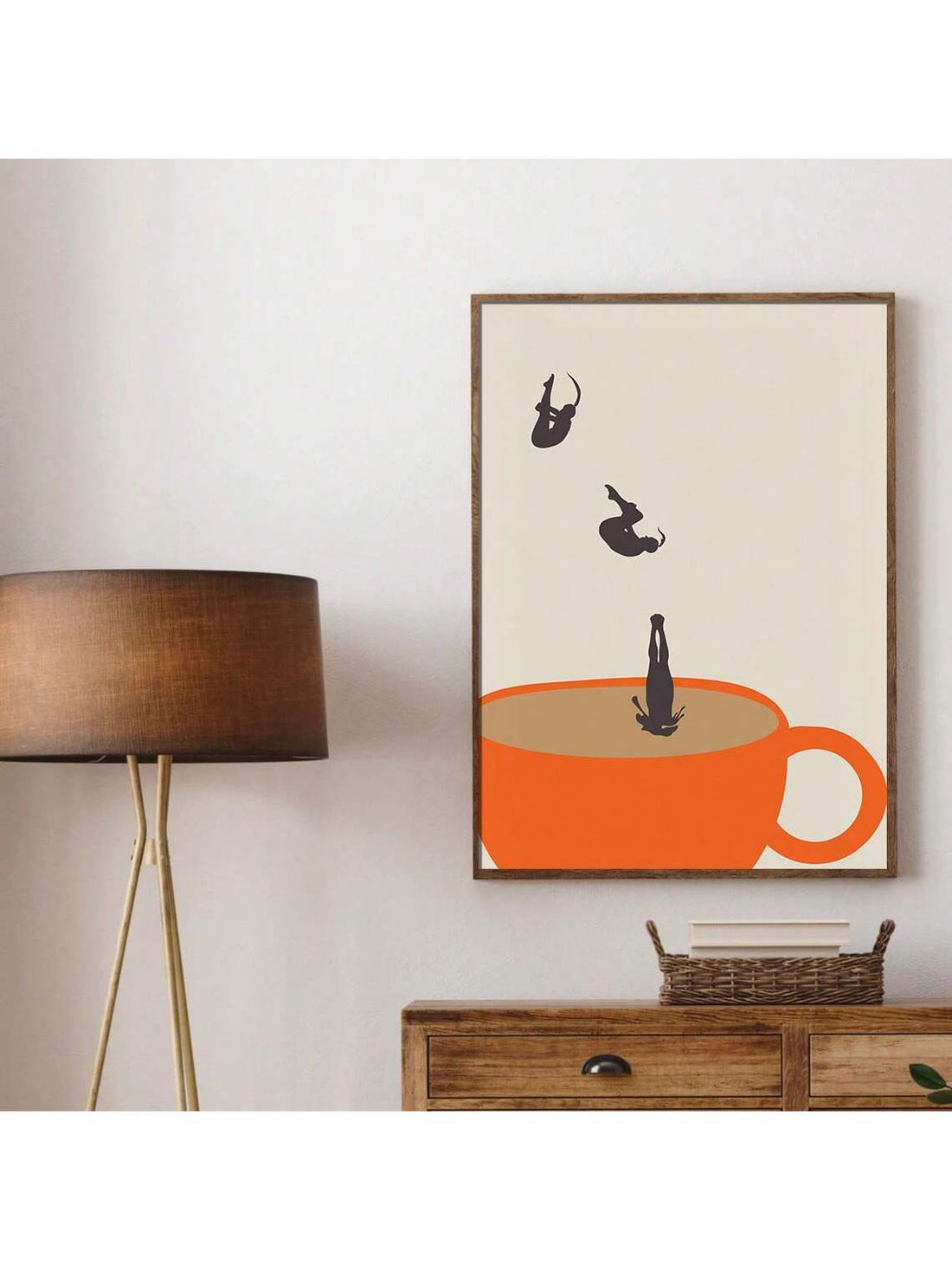 This Retro Coffee Art Canvas Print is the perfect addition to your kitchen decor. The minimalist design features a trendy aesthetic that will elevate any living space. Made from high-quality materials, this print boasts durability and style. Add a touch of retro charm to your home with this unique piece.