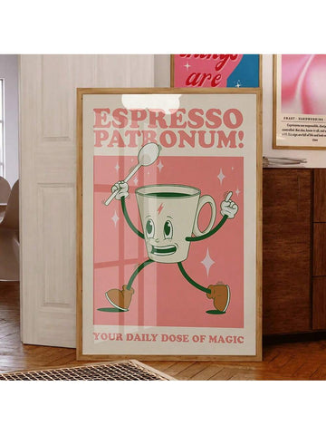 Elevate your kitchen or bar space with this Retro Coffee Poster, a stylish piece of wall art that blends vintage charm with modern aesthetics. Perfect for coffee lovers and design enthusiasts alike, it adds a warm, inviting atmosphere while showcasing your passion for coffee culture. Crafted to complement various decor styles, this poster transforms any room into a cozy, inspiring environment.