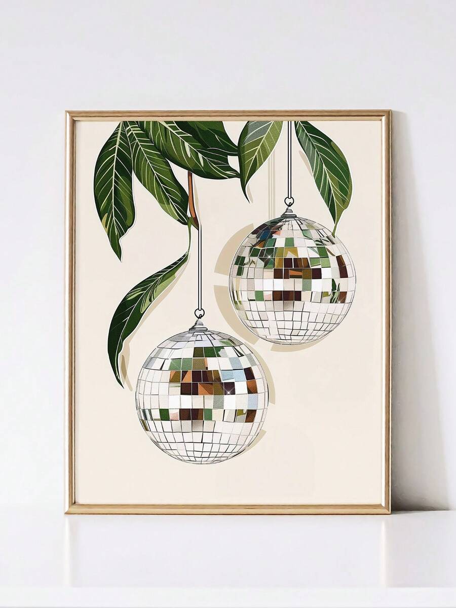 Transform your space with this eye-catching Retro Disco Ball Canvas Wall Art. Featuring vibrant multicolor design, this modern piece brings instant personality to dorms, apartments, and any room craving a bold statement. Available in both framed and unframed options to match your style. The waterproof canvas ensures durability, while the removable design lets you refresh your décor whenever inspiration strikes. Perfect for creating that nostalgic disco vibe with contemporary flair.