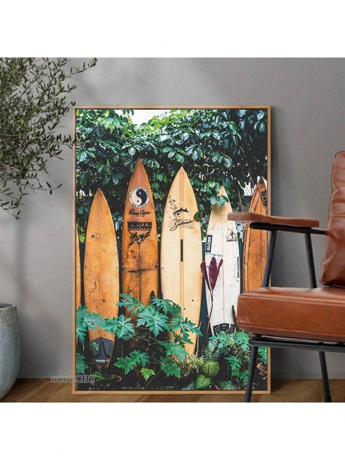 Add a timeless beach vibe to your living space with this Retro Surfboard Canvas Art. Featuring vintage-inspired design, it effortlessly enhances any room with a nostalgic coastal charm. Perfect for spring decor, this piece brings a relaxed, ocean-side atmosphere to your home, making it ideal for living rooms or casual spaces seeking a stylish yet inviting feel. Crafted to serve as a focal point, it complements a variety of interior styles while evoking memories of sunny seaside adventures.