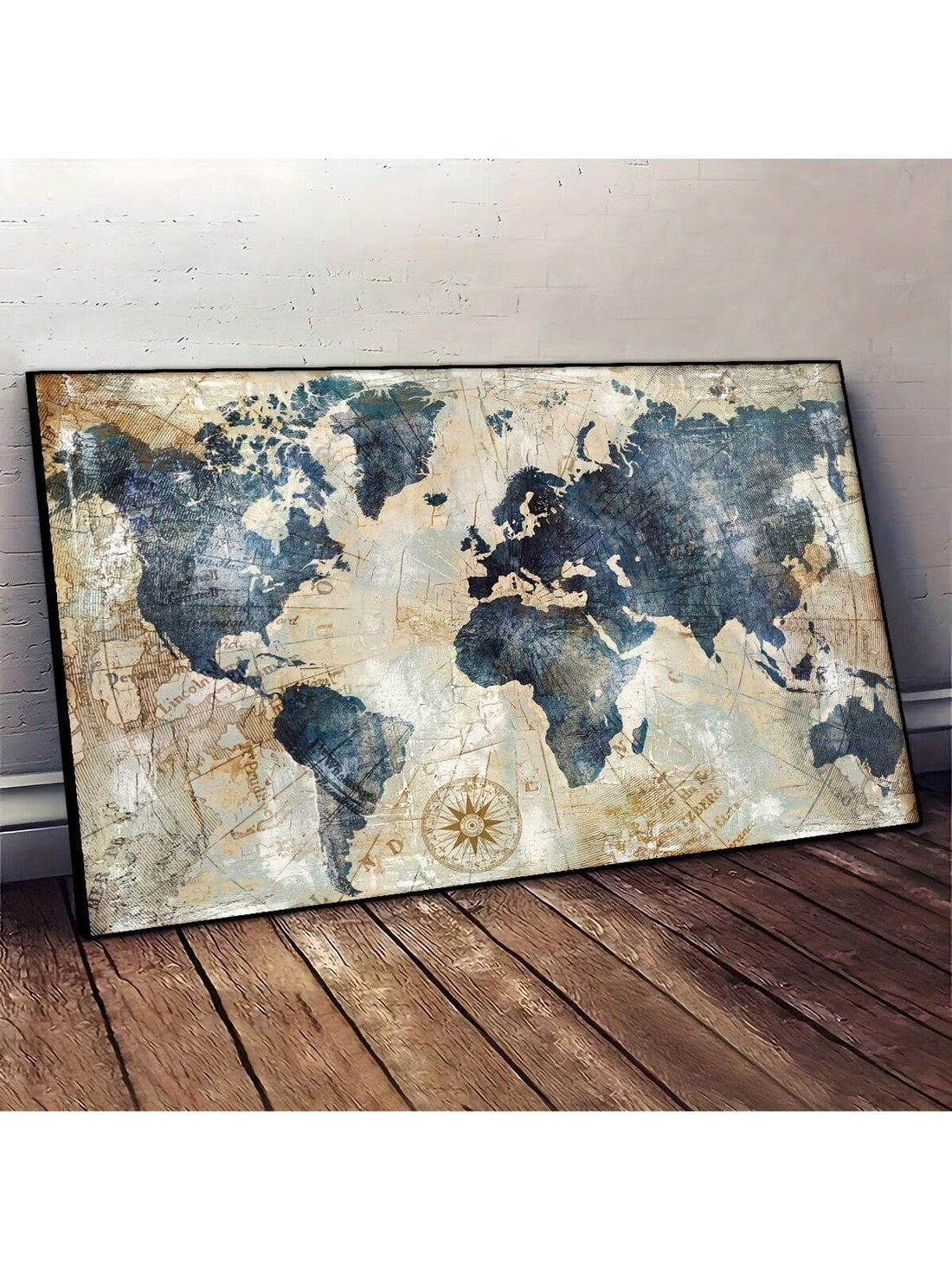 Enhance your space with this Retro Vintage World Map Canvas Poster, designed to bring timeless charm and educational value to any room. Printed in high definition on durable canvas, this frameless wall art offers a crisp, detailed view of the world’s geography. Ideal for living rooms, bedrooms, offices, or classrooms, it combines classic aesthetics with functional decor, making it a sophisticated choice for those who appreciate both style and substance. Easy to hang and maintain, this poster is a refined ad