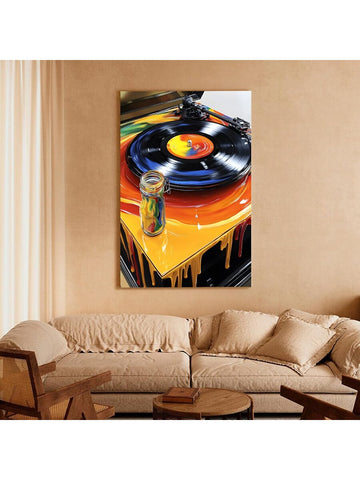 Introduce a touch of nostalgia with our Retro Vinyl Record Turntable Canvas Art. Designed for music lovers, this vintage wall décor piece adds character to any room. Made with high-quality canvas, it showcases an iconic record turntable for a unique and timeless look. Perfect for your home or office.