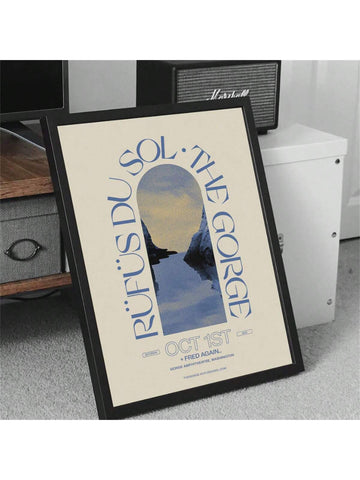 Celebrate your passion for electronic music with this Rufus Du Sol concert poster, designed for dance enthusiasts and modern art lovers. Featuring sleek, contemporary graphics, it adds a dynamic touch to any room while serving as a perfect gift for fans. Crafted to complement stylish interiors, this wall art brings energy and sophistication to your space.