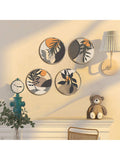 Enhance your farmhouse aesthetics with our Rustic Boho Wall Art Set. Featuring 4 beautiful pieces depicting hollow mountains and nature, this set adds a touch of rustic charm to any room. Made with high-quality materials, our wall art is sure to bring a sense of tranquility and beauty to your space.