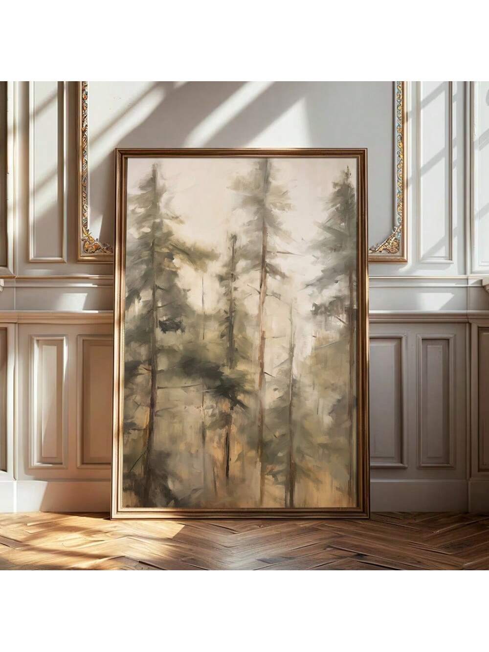 Enhance the aesthetic of any dorm or living room with our Rustic Retro Pine Tree Canvas Print. Featuring minimalist design and durable canvas material, this wall art is a timeless and chic addition to any space. Easy to hang and perfect for adding a touch of nature-inspired beauty to your home.