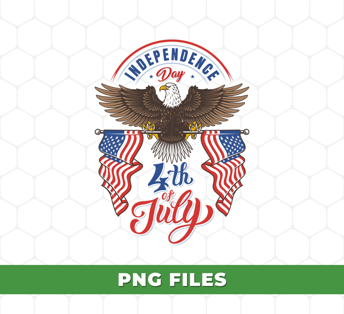 4th Of July, Independence Day, Eagle Icon, America Icon, Digital Files, Png Sublimation