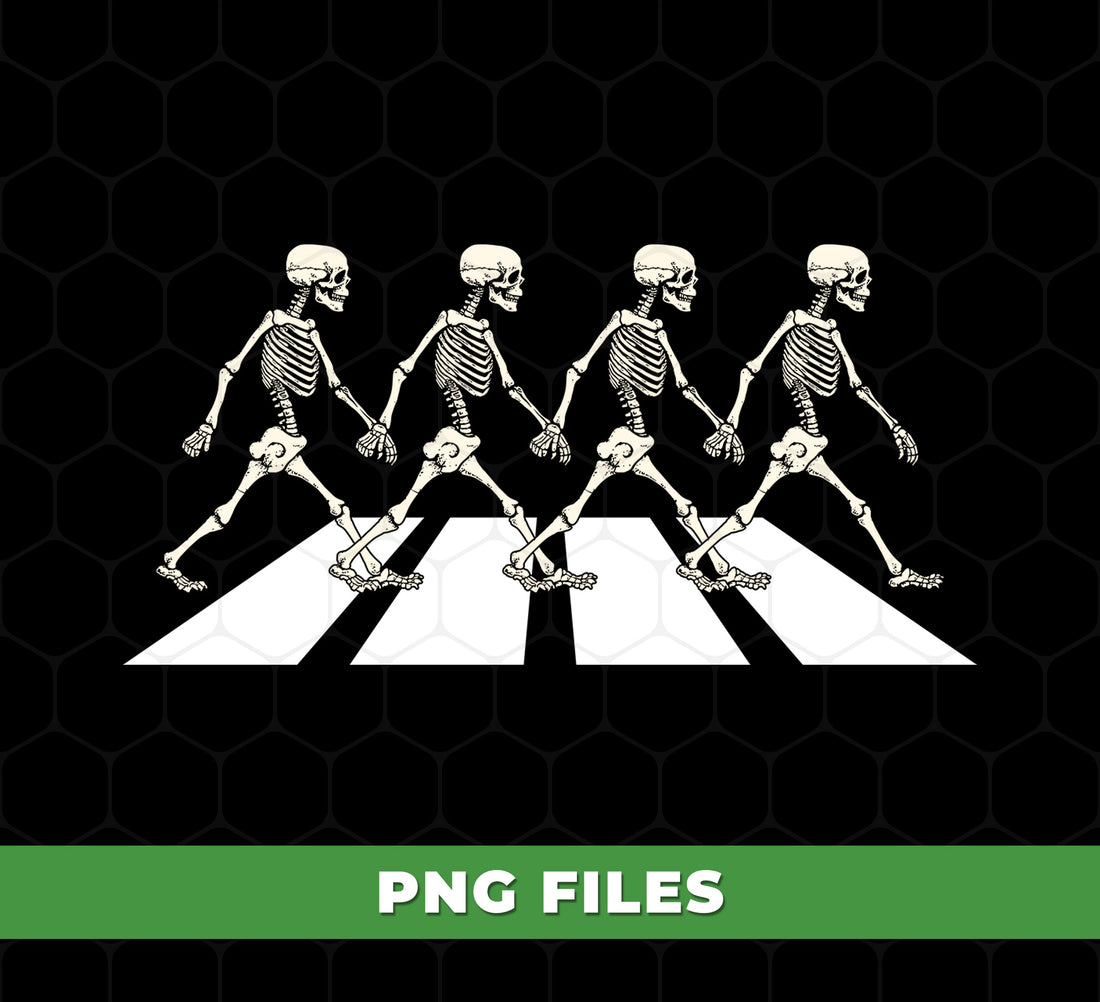 Skeleton Squad, Skeleton Walking, Happy Halloween, Digital Files, Png Sublimation