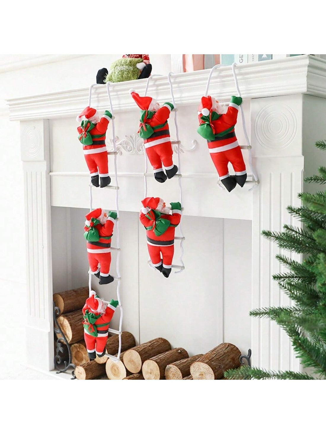 Elevate your holiday decor with our Santa Claus Stuffed Doll Trio. Perfect for adding a touch of cheer to any room, these festive decorations are also great as family gifts. Each doll is expertly crafted and guaranteed to bring joy to all who see them.