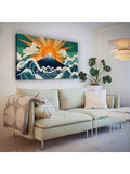 Experience the peaceful beauty of traditional Japanese art with our Serene Japanese Canvas Wall Art. Featuring a vintage Ukiyo-E landscape print, this piece makes the perfect addition to any home décor. The high-quality canvas and vibrant colors will bring a sense of tranquility to your space.