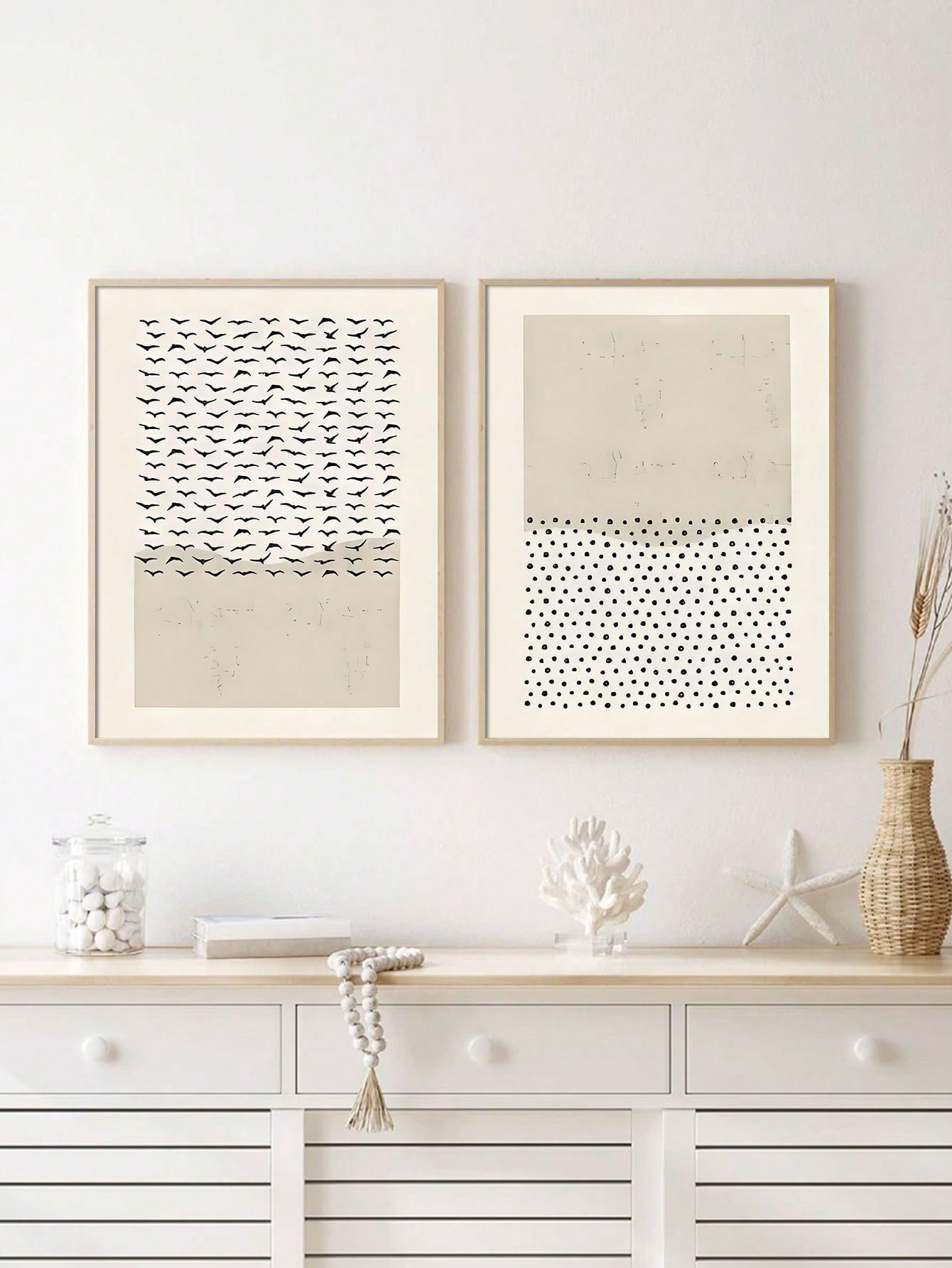 Transform your home into a peaceful sanctuary with our Serene Minimalist Canvas Art Set. Featuring inspirational Bible verses, these prints will add a touch of tranquility to any modern decor. Bring a sense of calm and inspiration into your space with this beautiful and meaningful art set.