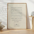 She Was Beautiful F. Scott Fitzgerald quote canvas poster