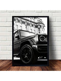 Elevate your space with this Sleek Black Sports Car Canvas Poster, designed for enthusiasts who appreciate dynamic modern art. Its sharp lines and rich black tones create a striking focal point ideal for home, office, or dorm décor. Crafted on high-quality canvas, the piece offers durability and vibrant color retention, bringing a refined, energetic ambiance to any room. Perfect for adding sophistication and movement to your environment.