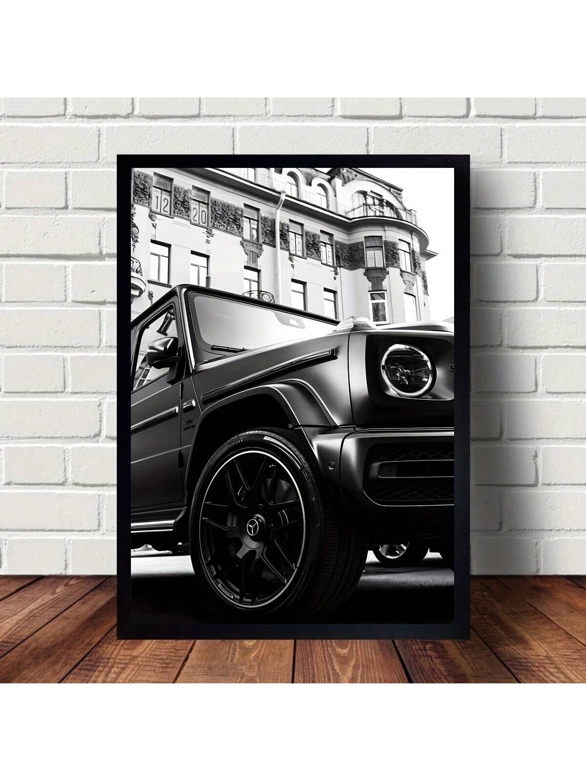 Elevate your space with this Sleek Black Sports Car Canvas Poster, designed for enthusiasts who appreciate dynamic modern art. Its sharp lines and rich black tones create a striking focal point ideal for home, office, or dorm décor. Crafted on high-quality canvas, the piece offers durability and vibrant color retention, bringing a refined, energetic ambiance to any room. Perfect for adding sophistication and movement to your environment.