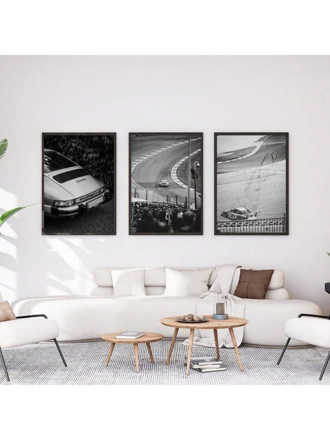 Elevate your space with this sleek Porsche GT3 wall art print. With its bold design and luxurious feel, it adds a touch of sophistication to any room. This unframed poster is perfect for car enthusiasts and those looking to add a touch of class to their home decor.