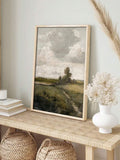 Capture the timeless beauty of winter with this Snowy Mountains Vintage Landscape Canvas Print. Featuring warm tones that evoke a cozy farmhouse ambiance, this artwork adds a rustic yet elegant touch to any room. Printed on high-quality canvas, it offers durability and a rich texture, making it an ideal focal point for your living space or office. Perfect for lovers of nature and vintage style, this print blends classic charm with subtle warmth to enhance your décor effortlessly.