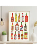 Elevate your space with the Spicy Style canvas art poster, featuring a vibrant hot sauce illustration that adds a bold, contemporary touch to any modern home or office. Crafted for visual impact, this artwork enhances your décor with its dynamic design, making it a perfect statement piece for those who appreciate unique and lively aesthetics.