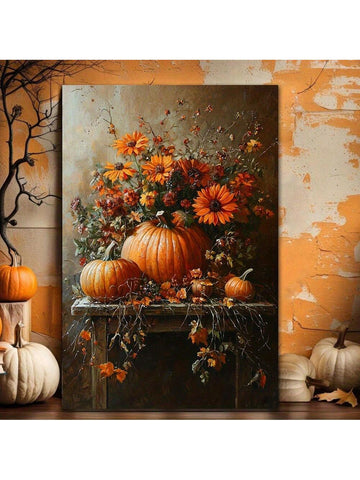 Elevate your Halloween decor with these expertly crafted wall art posters featuring vibrant pumpkins, delicate flowers, and haunting ghostly murals. Designed to bring a sophisticated yet spooky ambiance to any room, these prints combine rich colors and detailed imagery to create a striking focal point. Perfect for adding seasonal charm and a touch of eerie elegance to your home, they are ideal for those who appreciate high-quality, thematic art that enhances festive interiors.