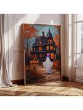 Elevate your Halloween ambiance with this Spooky Witch Canvas Art, designed for enthusiasts of haunted house decor. This unframed piece features a hauntingly detailed witch motif that adds an eerie yet sophisticated touch to any space. Perfect for creating a chilling atmosphere, it allows for versatile framing options to suit your style and setting. Ideal for seasonal decoration or year-round spooky charm, this canvas art is a refined choice for those who appreciate expert-level Halloween aesthetics.