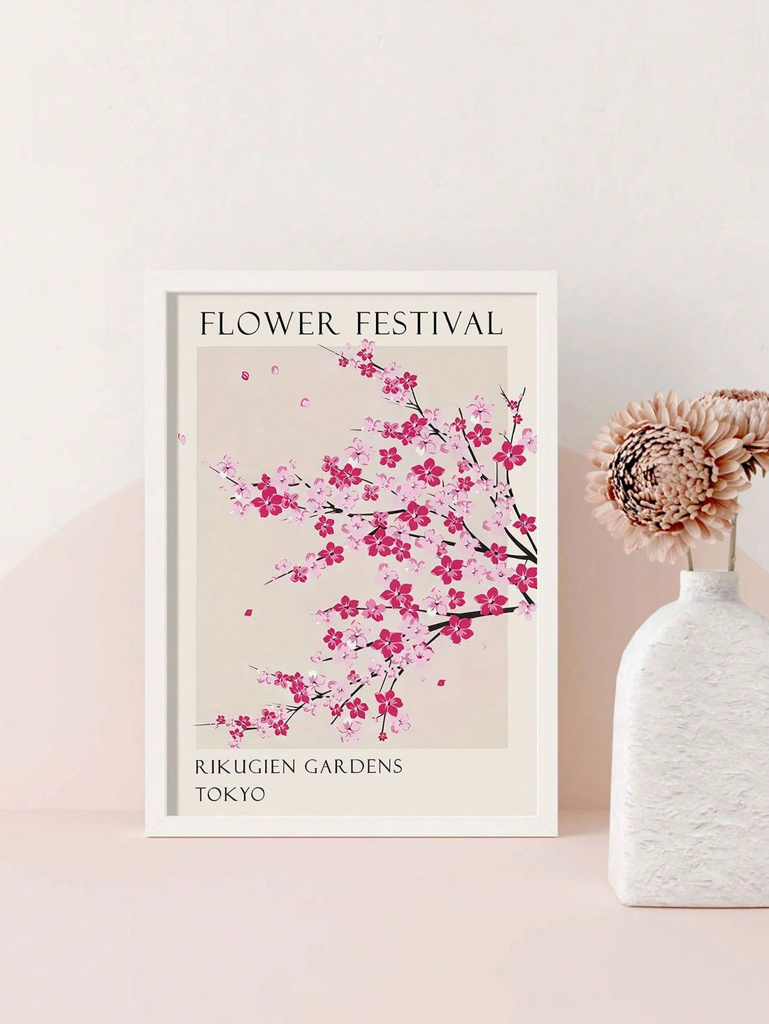 Celebrate the delicate beauty of spring with this Japanese Cherry Blossom canvas poster. Combining modern design with vintage charm, it brings a serene and elegant touch to any room. Crafted to highlight the intricate floral details, this wall art enhances your home decor with a timeless aesthetic that complements both contemporary and classic interiors. Ideal for creating a peaceful ambiance, it’s a refined choice for those who appreciate subtle artistry and cultural inspiration.