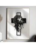 Elevate your living space with this expertly crafted metal Jesus wall art featuring a detailed Crown of Thorns design. This inspirational piece combines durable metalwork with meaningful symbolism, making it a powerful addition to any Christian home decor. Its striking presence serves as a daily reminder of faith and sacrifice, blending artistry with spiritual significance for a timeless statement.
