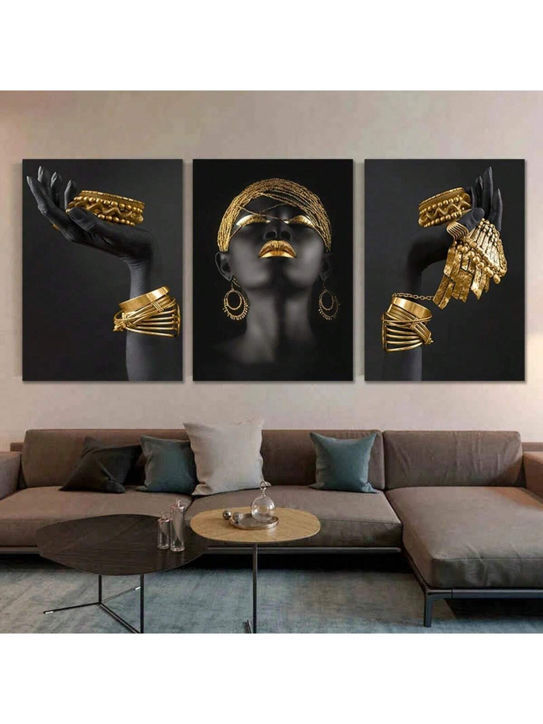 Celebrate the beauty and strength of African heritage with this stunning wall art featuring an elegant portrait of an African woman. Printed on high-quality canvas, this piece adds a sophisticated touch to any room. Choose the optional frame to enhance its presence and protect the artwork. Perfect for elevating your home decor with cultural richness and timeless style.