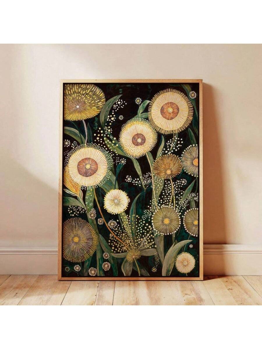 Elevate your interior with this captivating dandelion canvas print, where modern design meets botanical elegance. The multicolor palette adds warmth and visual interest to living rooms, bedrooms, and dining spaces alike. Crafted from durable, waterproof canvas material, this artwork resists fading and moisture damage for years of enjoyment. Choose between framed or unframed options to suit your décor preferences and wall space. A sophisticated accent piece that brings nature-inspired beauty and contemporary