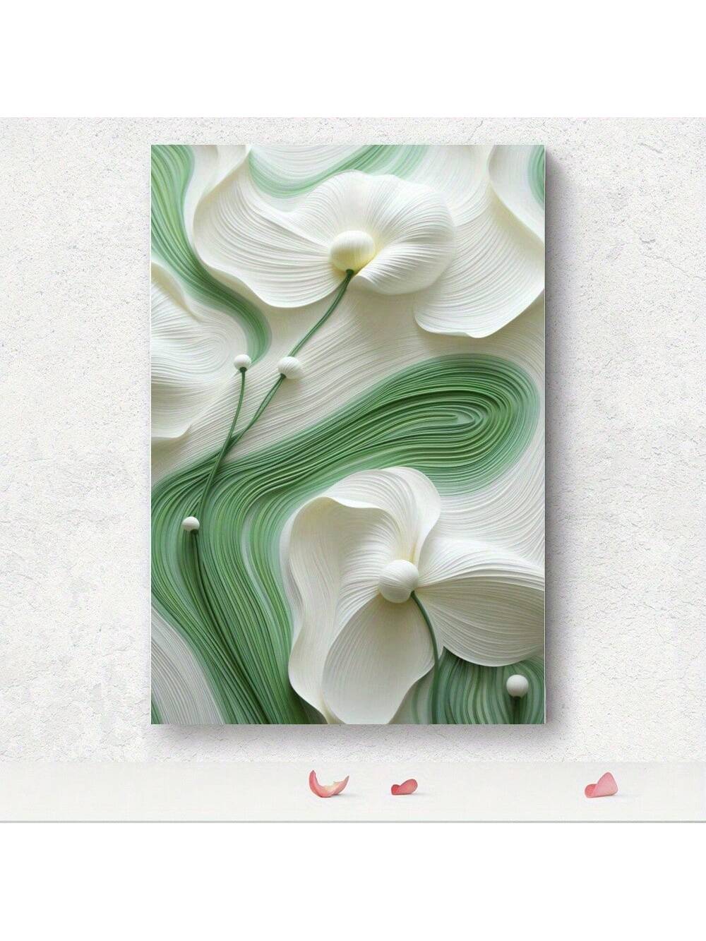 Expertly crafted and beautifully designed, this stunning floral canvas print is the perfect addition to any home decor or special occasion. With its vibrant colors and intricate details, it adds a touch of elegance and charm to any room. Bring the beauty of nature indoors with this exquisite piece of art.