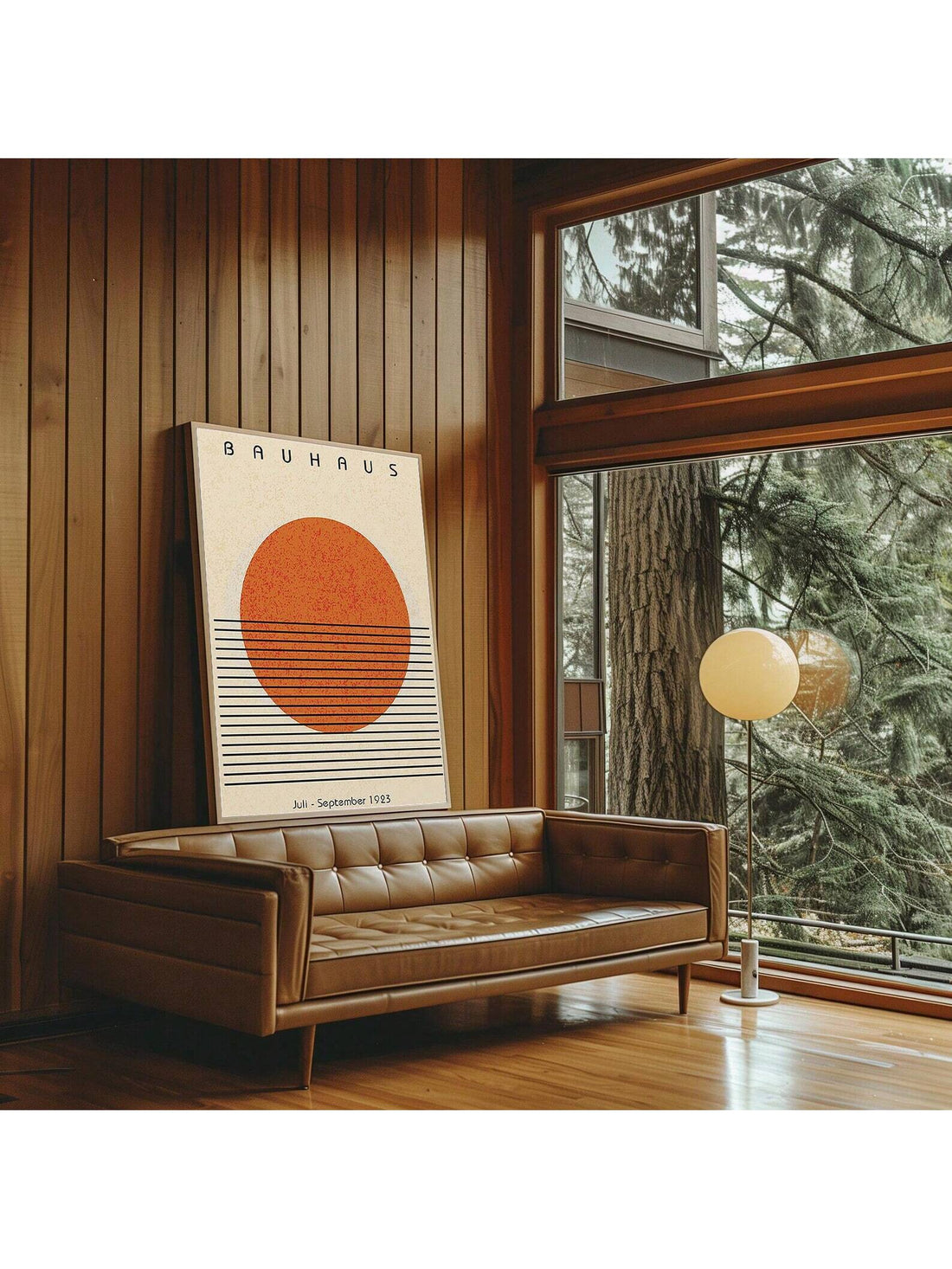 Elevate your space with this frameless Bauhaus wall art, a modernist German abstract canvas print that embodies minimalist design and artistic precision. Perfect for bedrooms and offices, it adds a sophisticated, contemporary touch that complements stylish interiors. Crafted to highlight clean lines and geometric forms, this piece enhances your environment with timeless elegance and visual harmony.