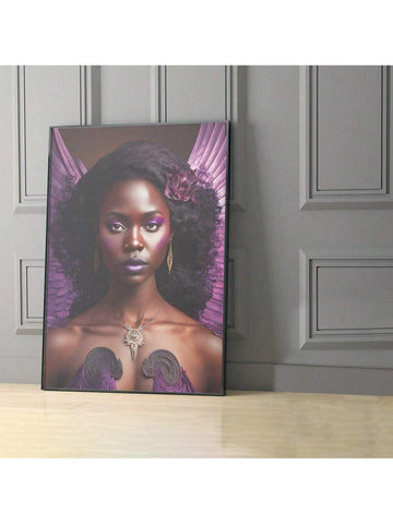 Elevate your living space with this Stunning Purple Wings Canvas Painting, expertly crafted and elegantly framed to enhance any room. Its rich purple hues and graceful wing design bring a sophisticated touch to home décor, making it an ideal centerpiece for special occasions or everyday elegance. Durable and visually striking, this artwork combines artistic finesse with lasting quality, perfect for those seeking refined and meaningful decoration.