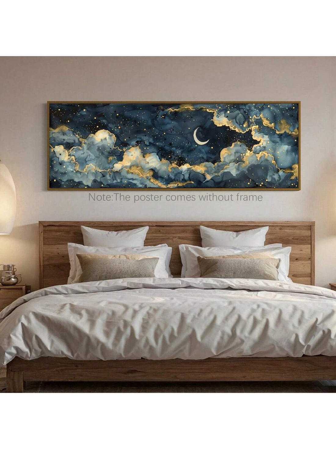 Elevate your living space with this Stunning Starry Night Canvas Art, featuring vibrant celestial imagery that captures the beauty of the night sky. Expertly printed on high-quality canvas, this piece adds depth and a serene ambiance to any room. Perfect for enhancing home decor with a sophisticated, aesthetic touch, it brings a timeless cosmic charm that inspires and soothes. Durable and fade-resistant, this artwork is designed to maintain its vivid colors and detail for years to come.