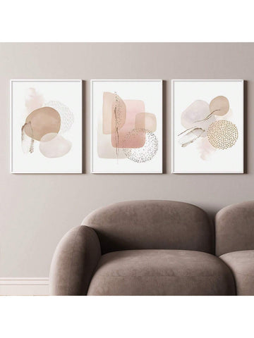 Elevate your living spaces with this stylish 3-piece framed canvas wall art set, designed to complement modern home décor effortlessly. Ideal for bedrooms, dining rooms, and living rooms, each piece features carefully selected artwork that adds sophistication and visual interest. The high-quality frames ensure durability while enhancing the overall aesthetic, making this set a refined choice for those seeking to create a cohesive and contemporary atmosphere in their home.