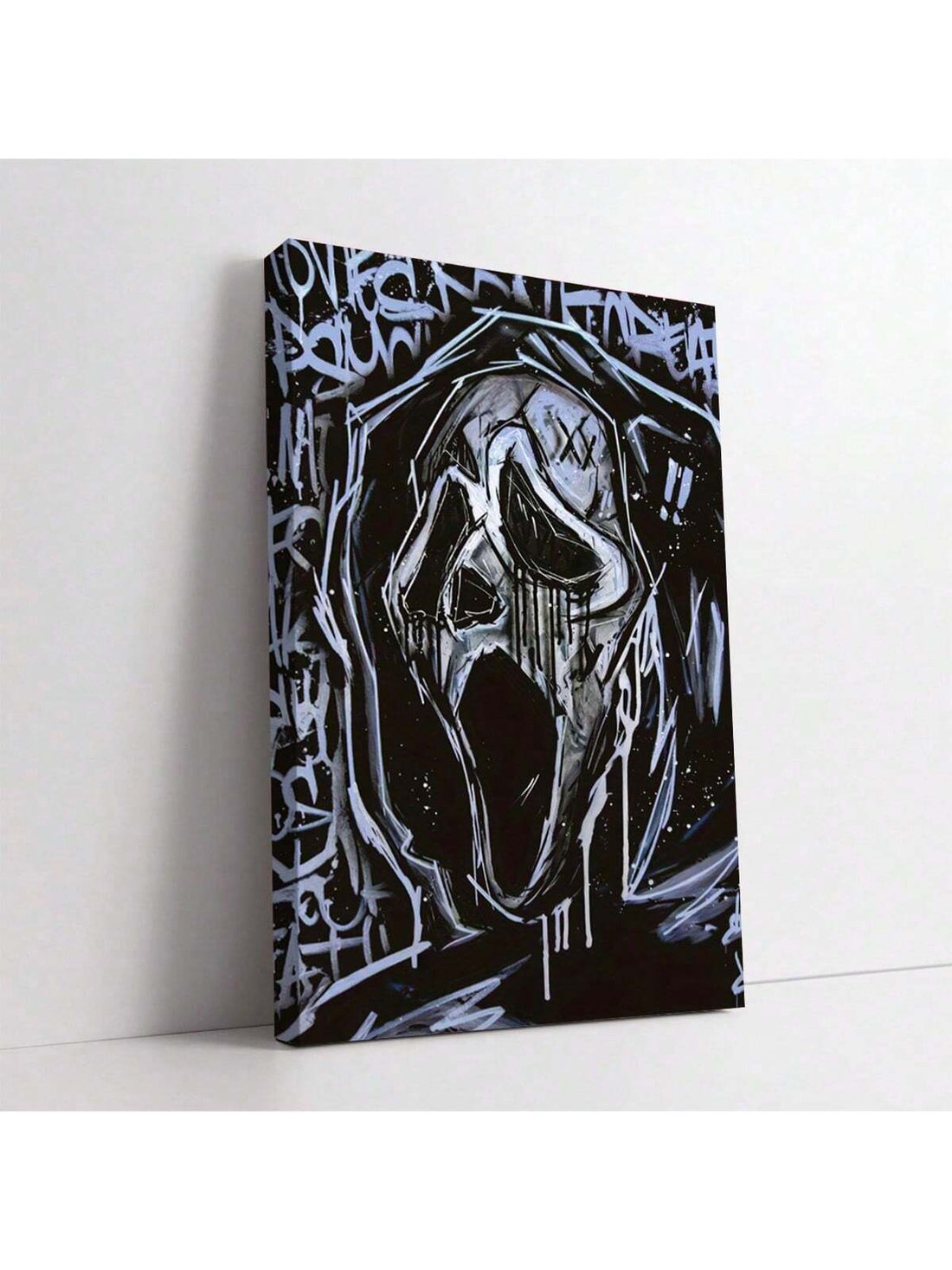 Elevate your modern interior with this stylish black and white cartoon Ghostface wall art poster. Its clean, bold design adds a striking visual accent while complementing contemporary decor themes. Crafted to deliver sharp contrast and lasting quality, this poster is perfect for those seeking to blend playful pop culture elements with a sleek, minimalist aesthetic. Ideal for living rooms, bedrooms, or creative spaces, it enhances ambiance while reflecting your unique taste.