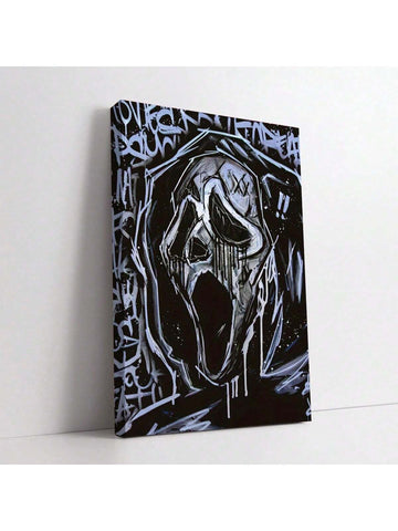 Elevate your modern interior with this stylish black and white cartoon Ghostface wall art poster. Its clean, bold design adds a striking visual accent while complementing contemporary decor themes. Crafted to deliver sharp contrast and lasting quality, this poster is perfect for those seeking to blend playful pop culture elements with a sleek, minimalist aesthetic. Ideal for living rooms, bedrooms, or creative spaces, it enhances ambiance while reflecting your unique taste.