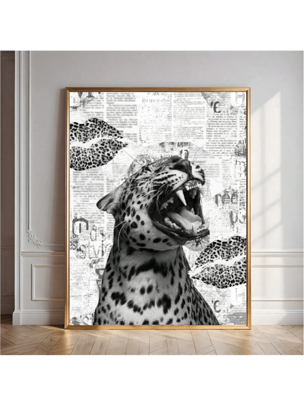 Elevate your interior with this Stylish Cheetah Wall Art Canvas Print. Featuring a vintage leopard design, this canvas adds a sophisticated touch to any luxury bedroom or living room. Crafted for vivid detail and durability, it seamlessly blends classic elegance with modern decor, creating a striking focal point that enhances your space’s style and ambiance.